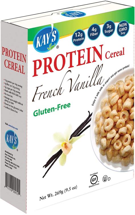 Kays Naturals French Vanilla Protein Cereal Dietitian Recommended