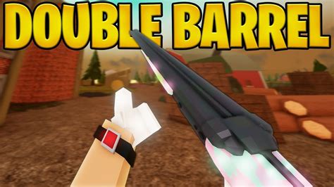 The Double Barrel Shotgun In Bad Business Roblox Youtube