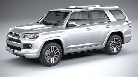 Toyota 4runner Limited 2023 3d Model By Squir