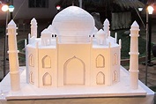 Taj Mahal Model made of thermocol | Taj mahal, Maquete, Projetos escolares