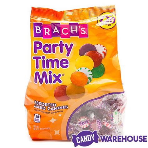 Brachs Party Time Mix Assorted Hard Candy 3lb Bag Candy Warehouse