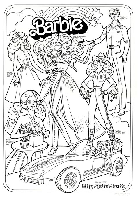 Barbie Coloring Pages Colouring Pages Adult Colouring Printables