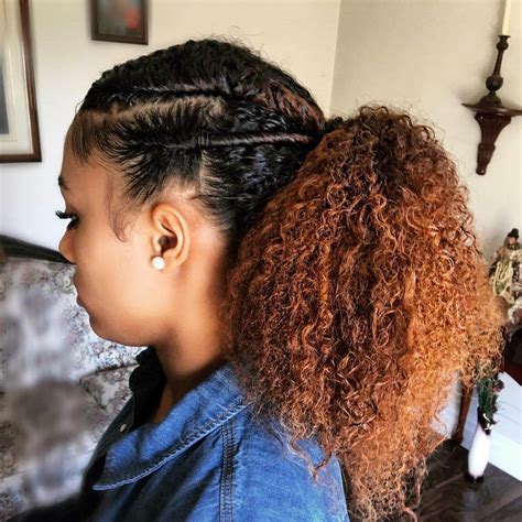 Natural perm and hair thickness is your big plus and a unique bonus that you simply can't leave african hair braiding is very versatile: 27+ Simple Natural Hairstyle Designs, Ideas | Design ...