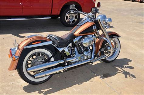 2008 Harley Davidson Flstn Anv Softail Deluxe Anniversary 105th