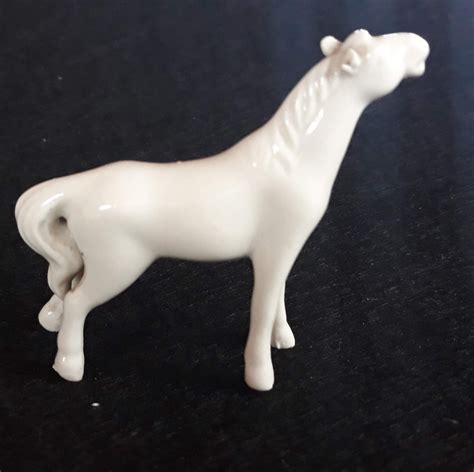 White Porcelain Horse Figurine Horse Porcelain Horse Horse Etsy