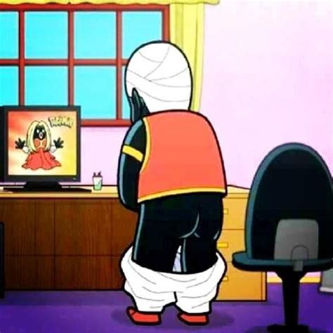 The series first debut ed in 1984 as dragon ball. Mr Popo watching some Pokemon when....NSFW : dbz