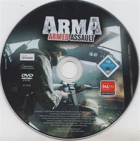 arma armed assault gold edition 2007 windows box cover art mobygames