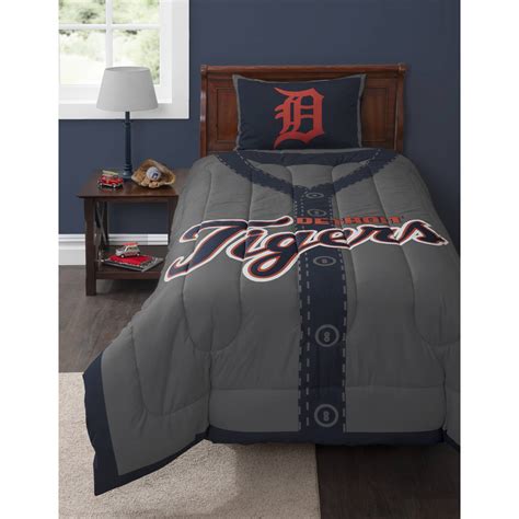 MLB Detroit Tigers Twin Bedding Comforter Set Walmart Com