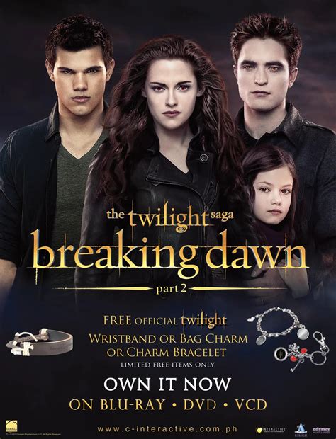 The Twilight Saga Breaking Dawn Part 2 Immortalized On Dvd Blu Ray