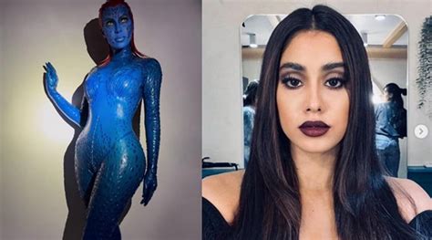Looks De Halloween 2022 Kim Kardashian Como Mutante Janhvi Kapoor