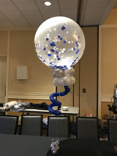 Illuminated Balloon Centerpieces