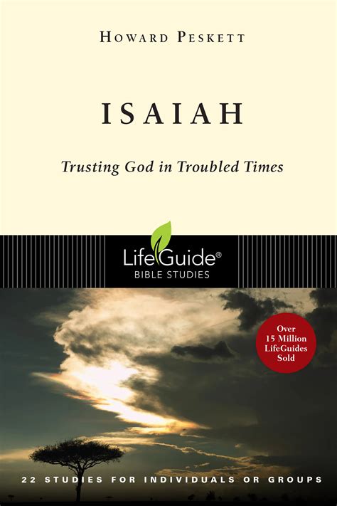 Isaiah Trusting God In Troubled Times Small Groups