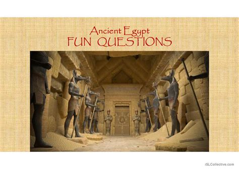 ancient egypt fun facts question… english esl powerpoints