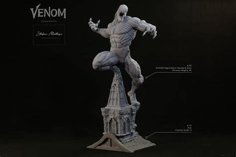 Artstation Venom 3d Statue Printable Stl Resources