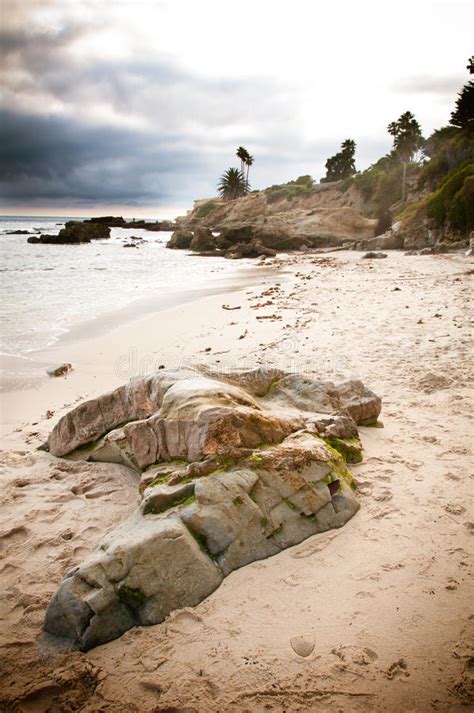 Rock Formations Shore Laguna Beach California Stock Photos Free