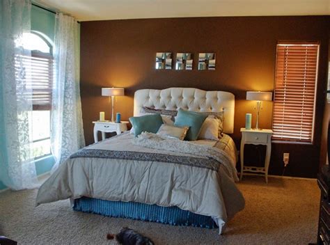 Master Bedroom Color Ideas Brown And Light Blue Accent