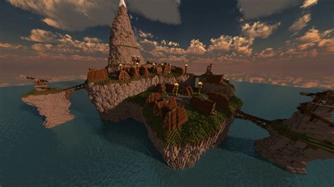 3d Map Of Berk From How To Train Your Dragon