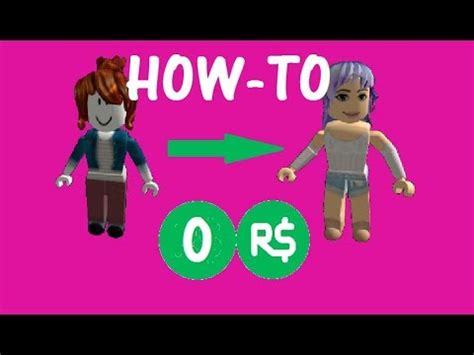 Mix & match this pants with other items to create an avatar that is unique to you! Cute Outfits On Roblox For A Girl Free - All Roblox Promo ...