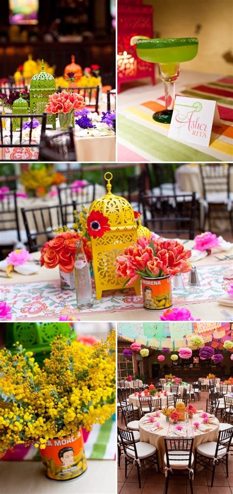Mexican decorating ideas decorating ideas for a mexican fiesta themed party if you have a yearning for the beaches of cabo, the sites of cuernavaca, or the mole of oaxaca, take a figurative trip south of the border with a mexican fiesta themed party. Fiesta Centerpieces!!! - B. Lovely Events