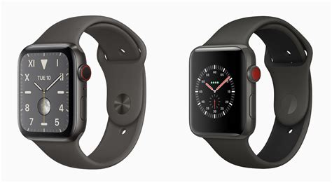 It comes in two different sizes to accommodate small. Apple Watch Series 5 vs. Series 3: Which one should you buy?