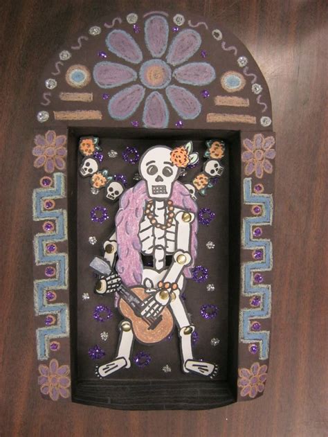 Dia De Los Muertos Day Of The Dead Project Middle School Art