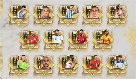 Fifa Mobile World Cup Team Of The Tournament Messi Mobilematters