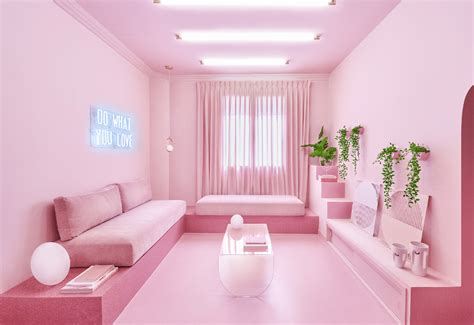 This All Pink Apartment In Madrid Is A Bubblegum Dream Vacation Spot