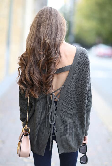 Backless Sweater Southern Curls And Pearls Bloglovin