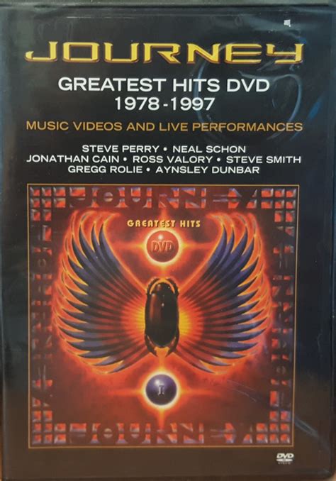 Journey Greatest Hits Dvd 1978 1997 Music Videos And Live