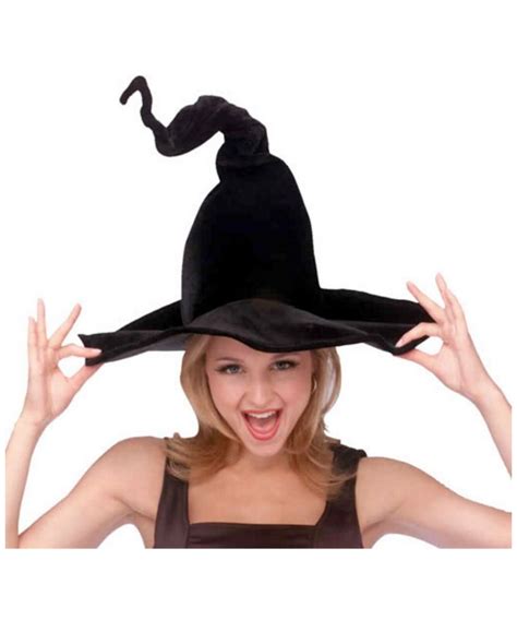 wired witch hat adult hat at wonder costumes