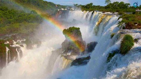 Iguazu Golden Waterfall The Most Beautiful Waterfall On Earth