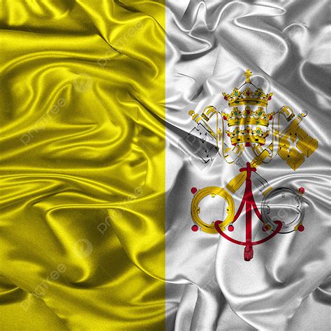 Holi 3d Vector Vatican City Holy See Flag Illustration Vector Waving