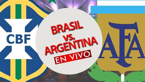 Argentina no vence a los brasileños en un partido oficial desde junio de 2005. EN VIVO, Argentina vs. Brasil: sigue AQUÍ GRATIS el ...