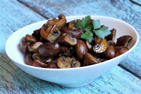Balsamic Mushrooms Recipe Girl