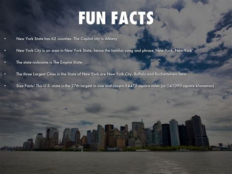Cool Facts About New York State ~ 27 Interesting Facts About New York