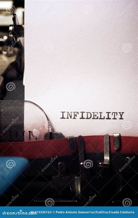 Infidelity Concept View Stock Image Image Of Paper 215336163