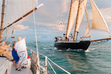 Key West Sailboat Wedding Aboard Danger Charters Hindu Sailing