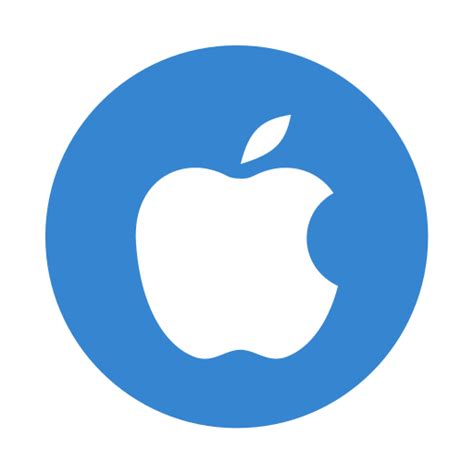 Icono Apple Os Logo En Operating System Flat