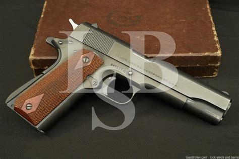 Colt Commercial Government Model 1911 45 Acp Semi Auto Pistol 1951 C