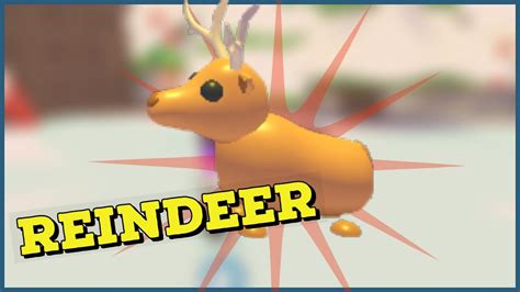 Adopt Me Advent Calendar Day 25 Reindeer Get It Youtube