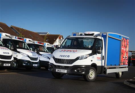Tesco Adds 645 Iveco Daily Vans To Delivery Fleet