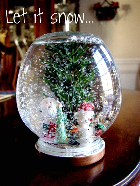 Welcome To The Mad House Homemade Snow Globes