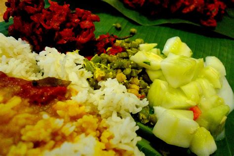 The banana leaf is the leaf of the banana plant, which may produce up to 40 leaves in a growing cycle. Nirwana Maju Banana Leaf @ Bangsar