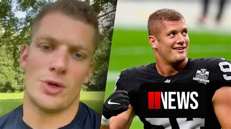NFL Player Carl Nassib Comes Out As Gay YouTube