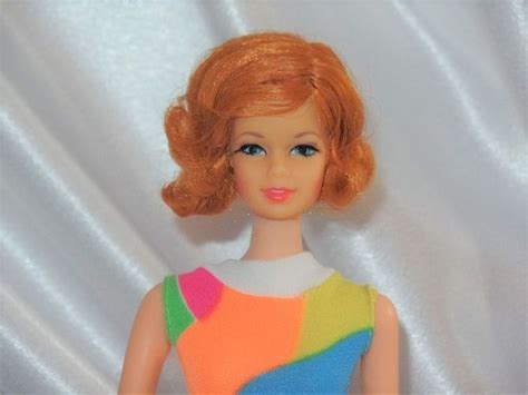 Vintage Mattel Stacey Doll Copper Penny Red Barbie Tnt Japan Flip Curl