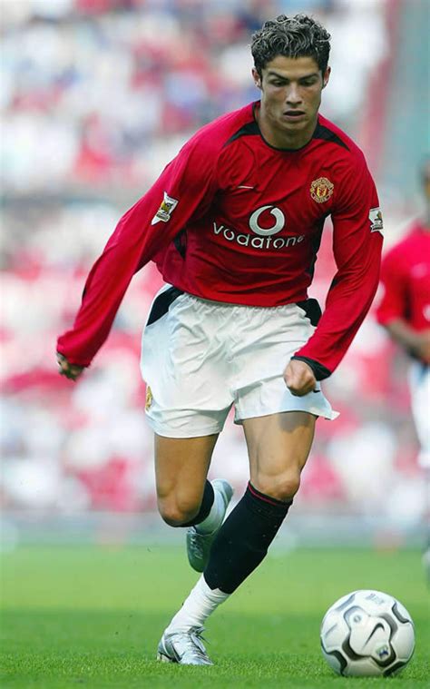 Cristiano ronaldo at manchester united, in his early years, was only a star in the making. Happy Birthday Cristiano Ronaldo! The Portuguese star ...