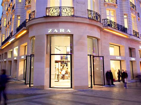 Zara Store On The Champs Élysées