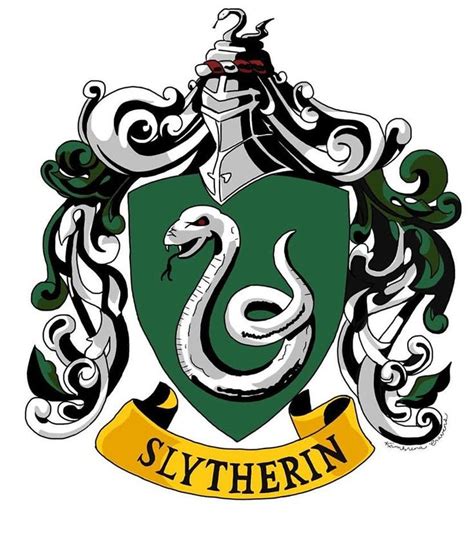 Slytherin Crest Not All Of Them Are Evil Fun Pinterest