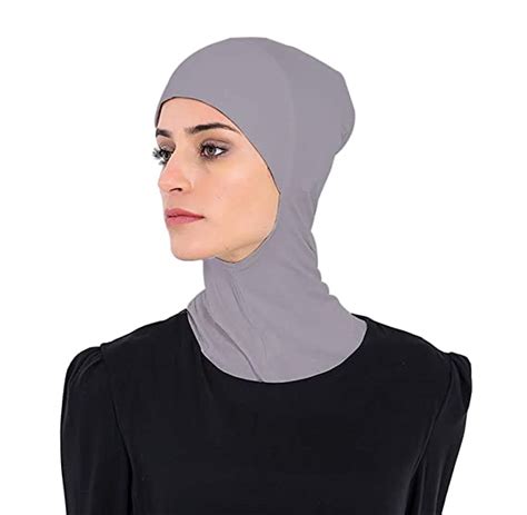 Hijab Undercapinner Hijab Scarf Hijabs Cap With Brim Neck Cover For