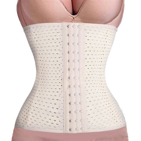 New Plus Size Xl Women Dress Waist Trainer Corset Steel Bone Women Slimming Underwear
